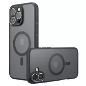Hibridna maska PureFrost MagSafe za iPhone 16 Pro Max - black
