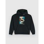 Volcom Watanite Po Djecja majica s kapuljacom black
