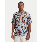 United Colors Of Benetton Srajca 5HPWUQ05B Modra Regular Fit