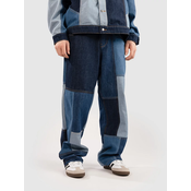 Blue Tomato Denim Patchwork Jeans blue