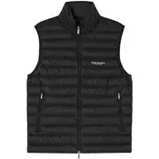 EAX Down Waistcoat Črna