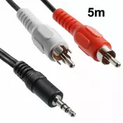 KABLO AUDIO 3.5mm - 2 x RCA - 5M