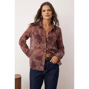 Trendyol Bluza rjava