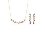 Ogrlica in uhani Swarovski CONSTELLA