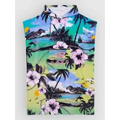 Roxy Stay Magical Printed Surf Poncho celery green sweet svn s