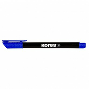 Flomaster Kores, OHP permanentni marker, KOR22103, 1 mm, plavi