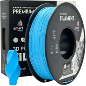 Smart Print 5x PLA Vodno Modra Filament 1.75 mm - Smart Print Biološko Razgradljiv PLA (1kg Kolut)