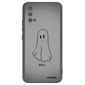 Silikonski črni ovitek za Huawei Nova 5T - Ghost