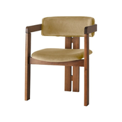 Hanah Home Trpezarijska stolica 58x76x49cm Orah