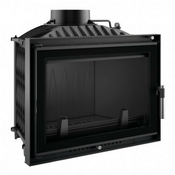 Kratki Ugradni kamin Wiktor, Liveni, fi 200, 14kw, Crni
