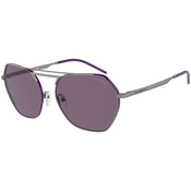 EMPORIO ARMANI Muške naocare za sunce 0EA2148 30101A 56, Ljubicaste