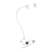 Solight WO3001-W- LED prigušiva fleksibilna lampa sa stezaljkom LED/2W/5V 3000/4000/6500K bela