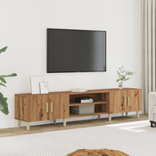 TV ormaric boja hrasta artisan 180x31,5x40 cm konstruirano drvo