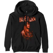 Billie Eilish Kapuco Spooky Logo Unisex Black 2XL