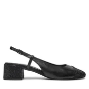 Salonarji Tory Burch Cap-Toe Pave Singback Pump 160256 Črna