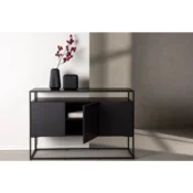 Venture Design Shranjevalna miza 45x80x120 cm črna