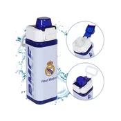 sarcia.eu Real Madrid Modro-bela steklenička z ustnikom in ročajem, šolska steklenička za fanta 500ml