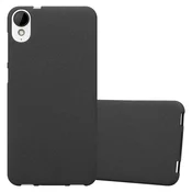 Cadorabo CADORABO Ohišje, združljiv s HTC v Frost Black - Zaščitni pokrov iz fleksibilnega silikona TPU, (20572006)