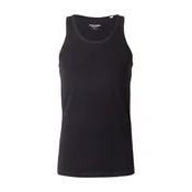 JACK & JONES Majica, črna
