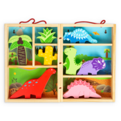 Bigjigs Toys Box za igranje dinosaura