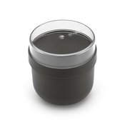 Posoda za zajtrk MAKE & TAKE Brabantia 0,5 l temno siva