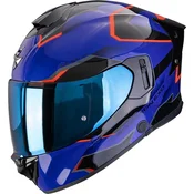 SCORPION Exo-530 Air Clip Blue / Black / Red