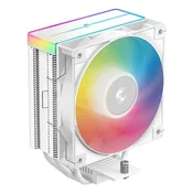 DeepCool CPU kuler R-AG400-WHAMMN-GJD, WH, ARGB, V2, 4 HeatPipe, Beli