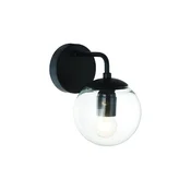 Open Design OR81404 - Zidna lampa BAO 1xE27/8W/230V crna/prozirna