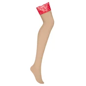 Obsessive Matildea Stockings Red XXL/XXXL