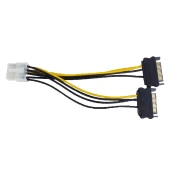 E-GREEN Naponski adapter za PCI-E VGA (8-pin) -2x Sata