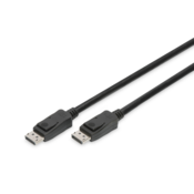 Digitus AK-340106-050-S DisplayPort-Kabel 5 m , Črna