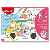 Maped Magična pobarvanka roza