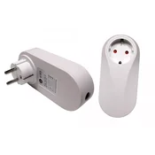 EcoMaster Zunanja vmesna vtičnica s pnevmatskim stikalom. 220 -240V, maks. 10A