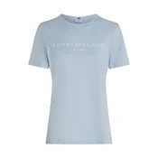 Tommy Hilfiger Majica WW0WW40276 Svetlo modra Regular Fit