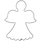 shumee Modelček za angelske piškote Modelček za medenjake