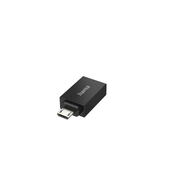 HAMA Adapter USB OTG, vtič Micro-USB - vtičnica USB, USB 2.0, 480 Mbit/s
