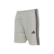 ADIDAS SPORTSWEAR Športne hlače Essentials 3-Stripes French Terry pegasto siva/črna