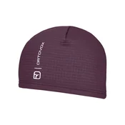ORTOVOX Fleece Grid čiapka, dark wild berry (Onesize)