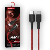 Polnilni in podatkovni kabel s priključkoma USB C