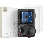 Zaščitno kaljeno steklo TECH-PROTECT GLASS FIT+ 2-SET DJI OSMO ACTION 5 PRO CLEAR (5906302331062)