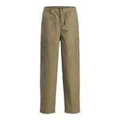Jack & Jones Junior Hlače JPStevan Crisp oliva