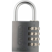 Abus 145/40 obešanka na številke titanium