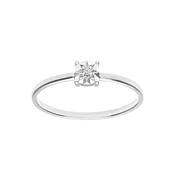 DIAMANT LETERNEL Prstan srebrna