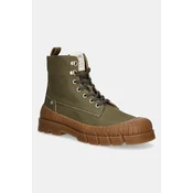 Superge Kenzo Boot zelena barva, FF55BT720F52.50