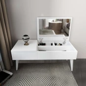Hanah Home Sto za šminkanje Riva, 79.4x31x35 cm, Beli