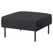 LILLEHEM Modularni jednosed, Gunnared tamnosiva/metal