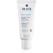 Rilastil Aqua Color tonirana gel krema z vlažilnim učinkom odtenek Medium 40 ml