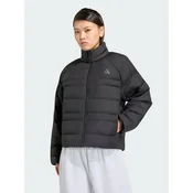 adidas Zimska jakna Essentials Packable KF2715 Črna Loose Fit