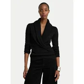 LAUREN RALPH LAUREN Pulover 200P14042001 Črna Relaxed Fit