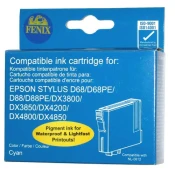 E-T0612 Cyan kartuša za Epson Stylus D68, D88, DX3800, DX3850, DX4200, DX4250, DX4800, DX4850 - FENIX E-T0612 Cyan, 12ml